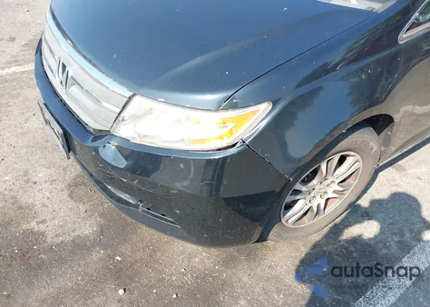 2012 Honda Odyssey Ex-L from USA, damaged, VIN 5FNRL5H63CB083921